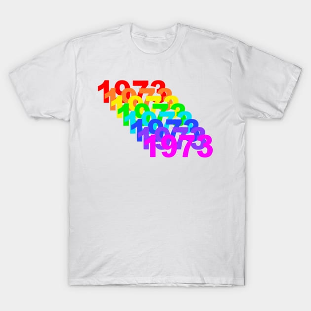 1973 Rainbow Style T-Shirt by Vladimir Zevenckih